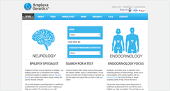 Desktop Screenshot of amplexa.com